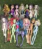 BULK LOT X 14 MONSTER HIGH DOLLS (NAKED, CLOTHED, PARTS ONLY)