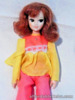 Vintage 1973 Tomy Cycling Cheri Doll in Original Clothes