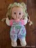 Vintage MAGIC NURSERY GIRL Doll Genuine Clothing, Growing Plaits