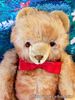Vintage 1940/50s Hermann Tipped Mohair Teddy Bear with Glass Eyes