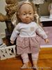 Amelia Down Syndrome Girl Doll Blonde Hair Blue Eyes Pigtails Soft Body