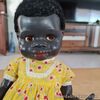 Pedigree Doll 16" toddler black Negro features Vintage