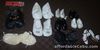 10 PAIRS OF DOLL SHOES AS DESCRIBED - MOSTLY NEW