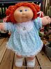 Cabbage Patch Kid Triang Pedigree South Africa  Red Hair Doll All Original 1984