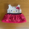 Build A Bear Hello Kitty Pink Sequin Dress Outfit Clothes