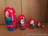 Superman Babushka doll - 115mm high - Russian made - One only!!!