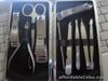 BNIB Polished, Stainless Steel 10 in1 Manicure Set. High Quality, leather