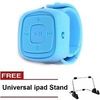 Keimav Quality MP3 Watch (Blue) with FREE Universal Ipad Stand