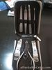 BNIB Polished, Stainless Steel 7 in1 Manicure Set. High Quality, leather