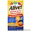 Nature's Way Alive Children's Multivitamins Orange Berry flavor Chewables Bottle