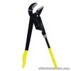 Adjustable Double-Bent Handle Pipe Wrench (Black/Yellow)