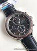 SSC503P1 Solar Chronograph Tachymeter Copper Dial Black Leather Watch