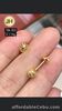 GoldNMore: 18 Karat Gold Earrings #1.14