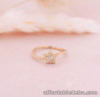 SALE‼️.121 CTW Diamond Engagement Ring 14k Yellow Gold JS140R-YG sep