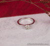 SALE‼️.69 Carat Diamond Engagement Ring 14K White Gold ER846 sep