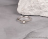 SALE‼️.192 CTW Diamond Engagement Ring 18K White Gold ER811 PREORDER sep