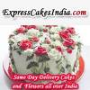Delicious Cakes with blending beauty of Flowers