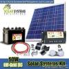 50W Off Grid DC Solar System Kits