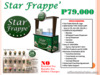 Star Frappe Food Cart Franchise Philippines