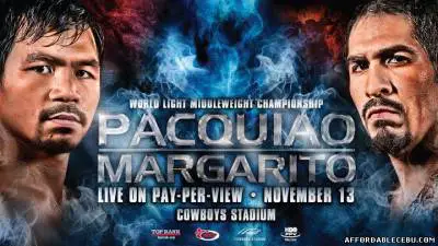 Picture of Pacquiao vs Margarito FREE Live Streaming online