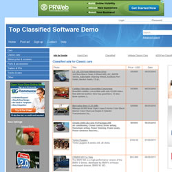 Picture of Classified Ads Software