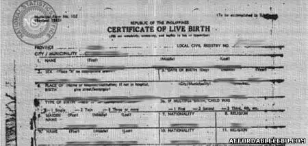 Picture of How to Get Birth Certificates in Cebu