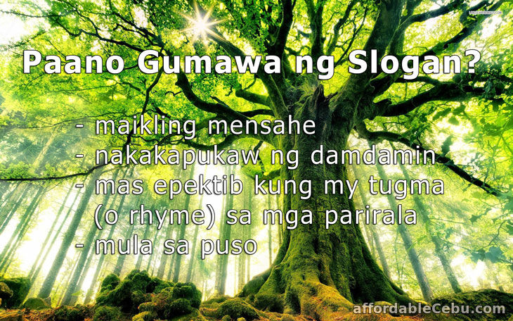 Paano Gumawa ng Slogan? - Communication / Speech 30415