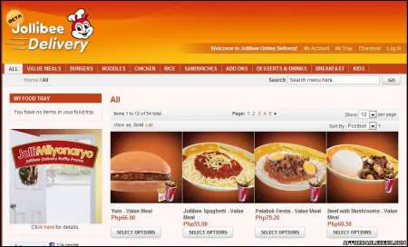 Picture of How to Order in Jollibee Delivery Online