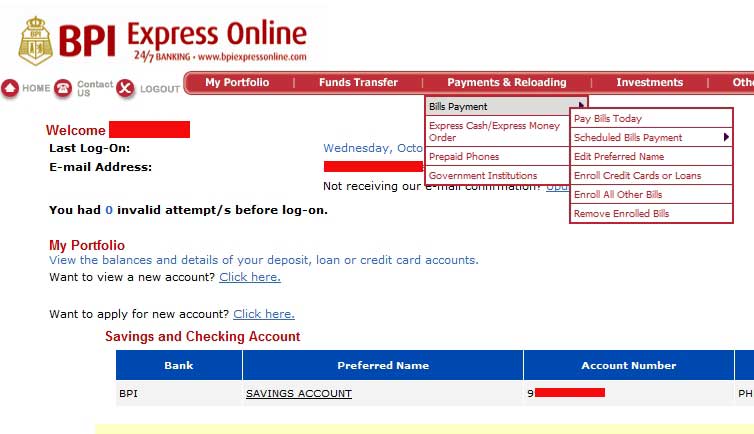How To Check My Bpi Account Online