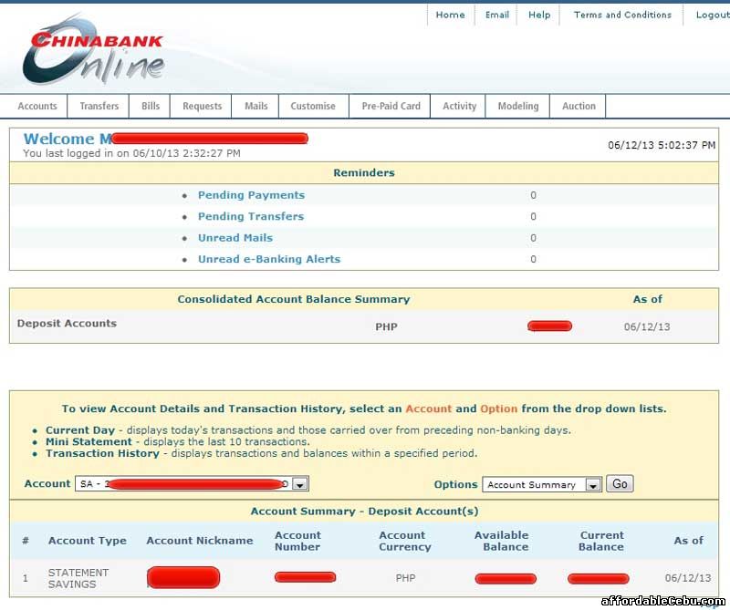 How to Inquire Account Balance in China Bank Online - Banking 22429 How to Inquire Account Balance in China Bank Online - Banking 22429