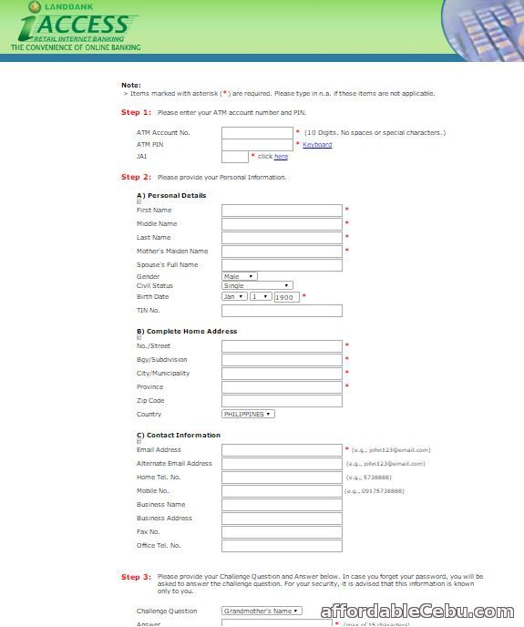 nbad online banking application form