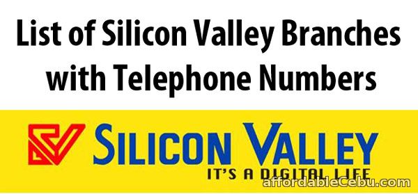 Silicon Valley Branches with Telephone Numbers