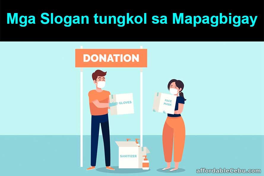 Mga Slogan tungkol sa Mapagbigay