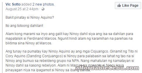 Bakit Pinatay si Ninoy Aquino