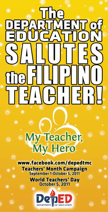 Essay about teachers my hero tagalog