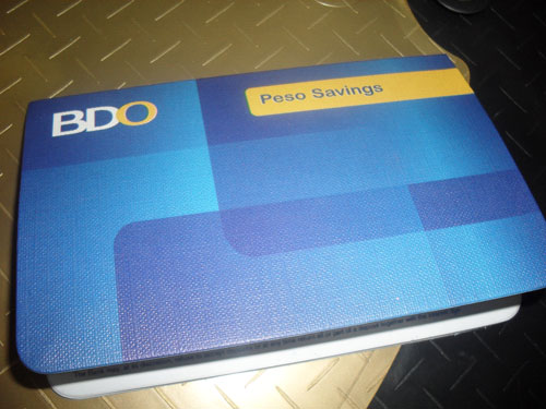 BDO Passbook Savings Account