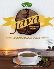 Coffee with Tongkat Ali extract