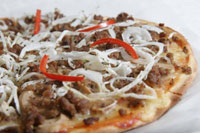 Beef and Mushroom Pizza