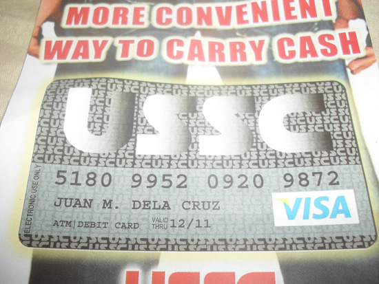 USSC Money Card picture