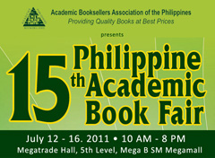 15th Philippine Academic Book Fair 2011