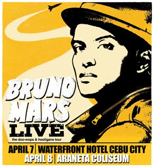 Bruno Mars Concert in Cebu