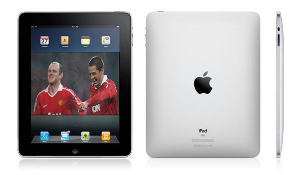 Manchester United Using Apple Ipad picture