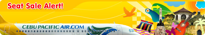 Cebu Pacific Airlines latest promo