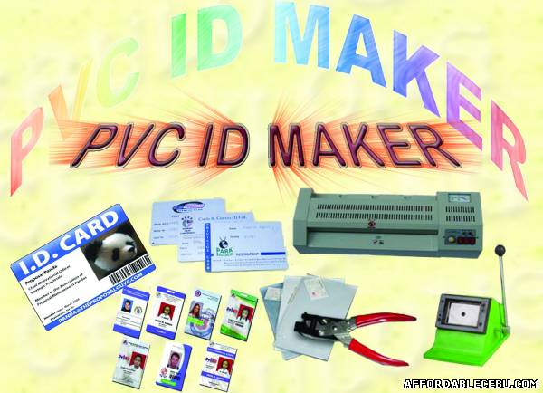 1st picture of PVC ID MAKER PACKAGE For Sale in Cebu, Philippines