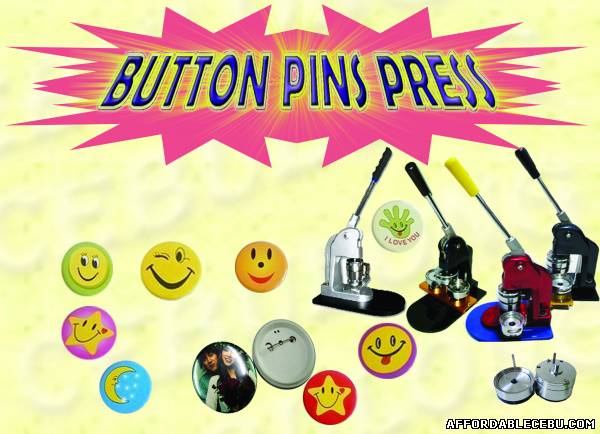1st picture of button pins press  package For Sale in Cebu, Philippines