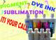UV DYE INK /PIGMENT /SUBLIMATION FOR EPSON PRINTER