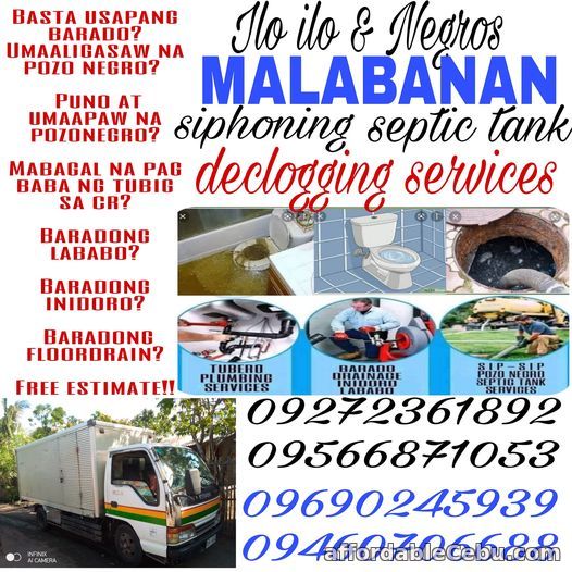 1st picture of MALABANAN SIPHONING SEPTIC TANK DECLOGGING SERVICES 09566871053/09460706688 Offer in Cebu, Philippines