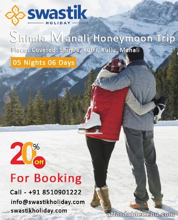 1st picture of Get 20% Discount on Shimla Manali Honeymoon Tours Offer in Cebu, Philippines