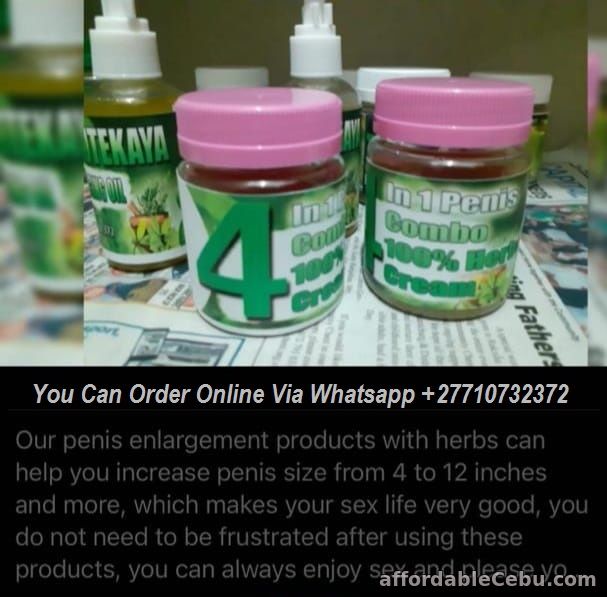 2nd picture of 4 In 1 Herbal Penis Enlargement Combo In Marigot Village in Dominica Island, Dominica Call +27710732372 In Poliçan City in Albania For Sale in Cebu, Philippines