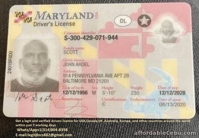 1st picture of legitdocs882@gmail.com online application for an Australian driver's license Watsap+13149048358 Announcement in Cebu, Philippines